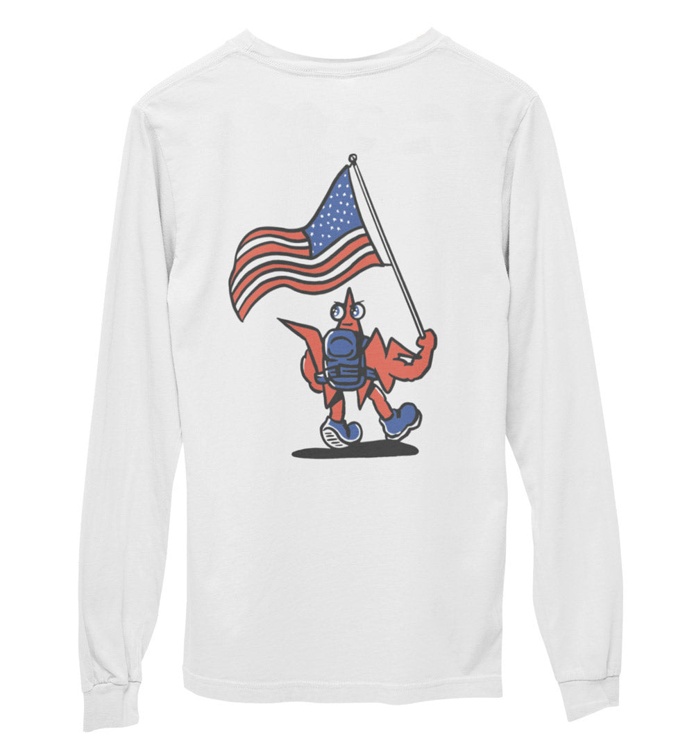 USA Feels Good LS Tee