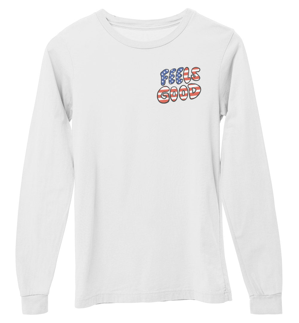 USA Feels Good LS Tee